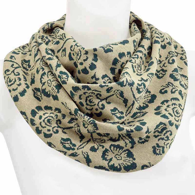 Honni scarf, Haklapp, Olivgrön