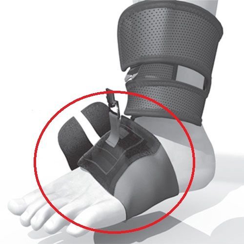 Fotstycke till Foot-Up® droppfotsortos