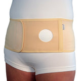 Beige stomibælte - Klip selv hul