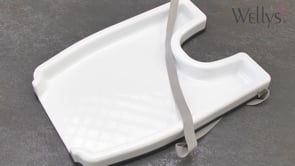 Hårtvättsbricka i robust plast