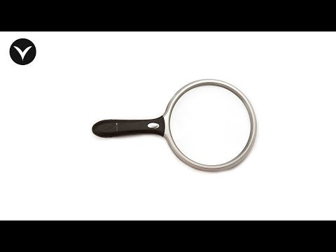 Förstoringsglas med ljus - 2x/6x förstoring