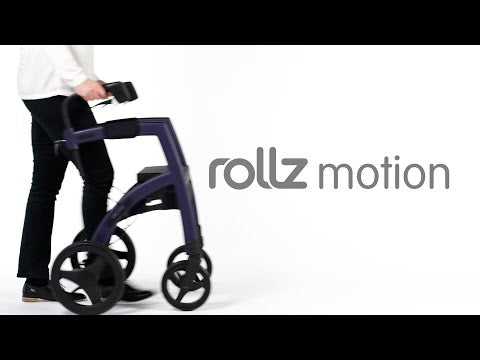 Rollz Motion - Kombinerad rullator och rullstol