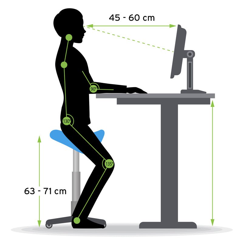 Universal sadelstol med hjul